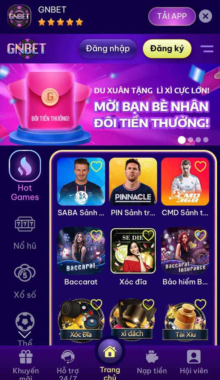 Gnbet - Web cá độ bóng đá uy tín mới nhất